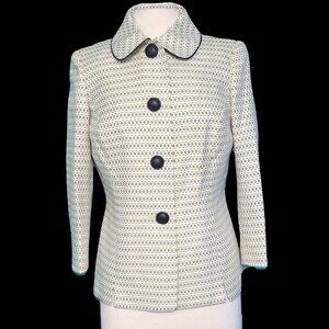 Le Suit NWT British Isle Sunshine Blazer Size 6 Preowned